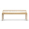 Spindle Bench  option Oak