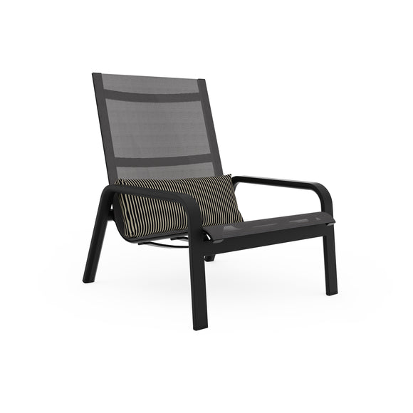 Stack Outdoor High Back Lounge Chair
