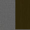 Frank Lloyd Wright Rockford Ottoman  option Remix Pebble RE03 / Smoked Oak