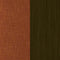 Frank Lloyd Wright Rockford Ottoman  option Remix Pumpkin 2698/536 / Smoked Oak