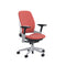 Leap Office Chair  option Billiard Poppy / Platinum Solid
