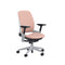 Leap Office Chair  option Billiard Rose Quartz / Platinum Solid