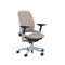 Leap Office Chair  option Era Truffle / Platinum Solid