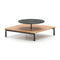 Arc Coffee Table  option Natural Oak