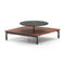 Arc Coffee Table  option Natural Walnut