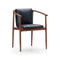 Charlie Dining Chair  option Crystal Baltic 3814 Leather