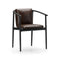 Charlie Dining Chair  option Black Oak