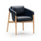 Frank Dining Chair  option Crystal Baltic 3814 Leather