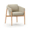 Frank Dining Chair  option Main Line Flax MLF20