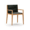 Jona Dining Armchair  option Newcastle Green New 35 Leather