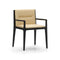 Jona Dining Armchair  option Black Oak