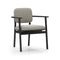 Marea Dining Armchair  option Black Oak