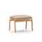 Marea Ottoman  option Bellagio 2 Cream 8805 Leather