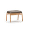 Marea Ottoman  option Crystal Wolf 3386 Leather