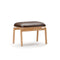 Marea Ottoman  option Newcastle Dark Brown New 25 Leather