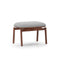 Marea Ottoman  option Natural Walnut