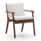Ren Dining Armchair  option Wool Roll H2267-1A