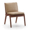 Ren Dining Chair  option Bellagio 2 Cream 8805 Leather