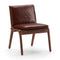 Ren Dining Chair  option Crystal Chestnut 8042 Leather