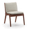 Ren Dining Chair  option Omega Ice Leather