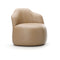 Ynez Lounge Chair  option Bellagio 2 Cream 8805 Leather