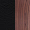 Alva Lounge Chair  option Bellagio 2 Black 7925 Leather / Natural Walnut