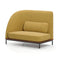 Arc 2-Seater High Back Module Sofa  option Divina Melange 427
