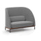 Arc 2-Seater High Back Sofa  option Steelcut Trio 3 0124
