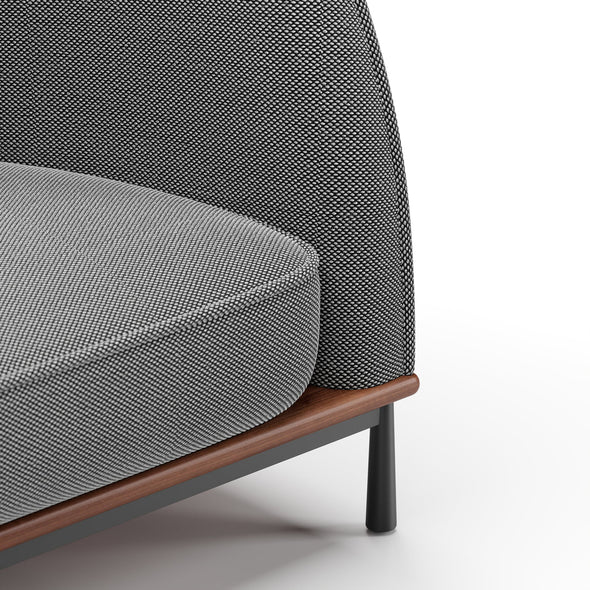Arc 2-Seater High Back Sofa