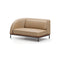 Arc 2-Seater Module Sofa  option Bellagio 2 Cream 8805 Leather