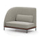 Arc 2-Seater High Back Module Sofa  option Left