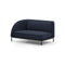 Arc 2-Seater Module Sofa  option Black Oak
