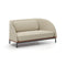 Arc 2-Seater Sofa  option Main Line Flax MLF20