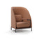 Arc High Back Lounge Chair with Tablet  option Naveli 0443