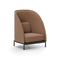 Arc High Back Lounge Chair  option Naveli 0443