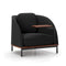 Arc Lounge Chair with Table  option Divina Melange 170
