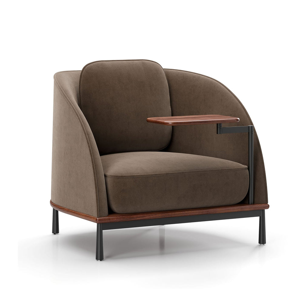 Arc Lounge Chair with Table
