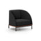 Arc Lounge Chair  option Natural Walnut