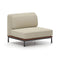 Arc Middle Lounge Chair  option Main Line Flax MLF20