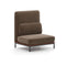 Arc Sofa Middle High Back Lounge Chair  option Jade 101