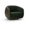 Pesca Swivel Lounge Chair  option Wool Roll H3219-7A