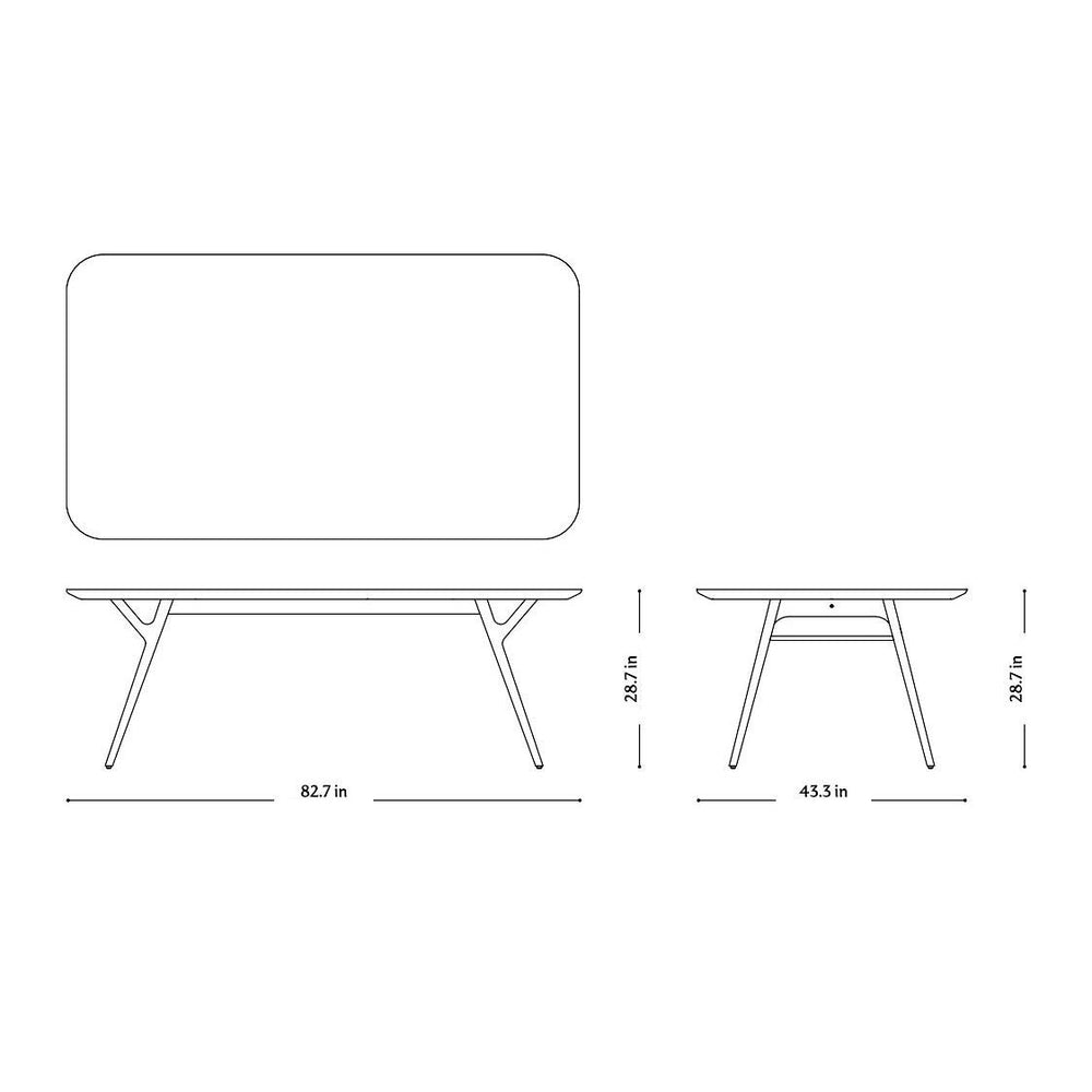 Ren Rectangle Dining Table