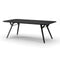 Ren Rectangle Dining Table  option Black Oak