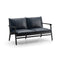 Ren 2-Seater Sofa  option Crystal Baltic 3814 Leather