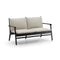Ren 2-Seater Sofa  option Omega PU Ice Leather