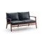 Ren 2-Seater Sofa  option Natural Walnut
