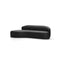 Taylor Half Back Sofa  option Bellagio 2 Black 7925 Leather