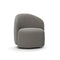 Taylor Upholstered Swivel Lounge Chair  option Messenger 077 Ash