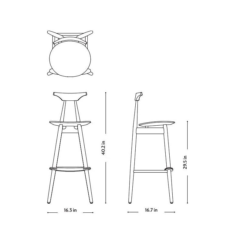 Wohlert Bar Stool