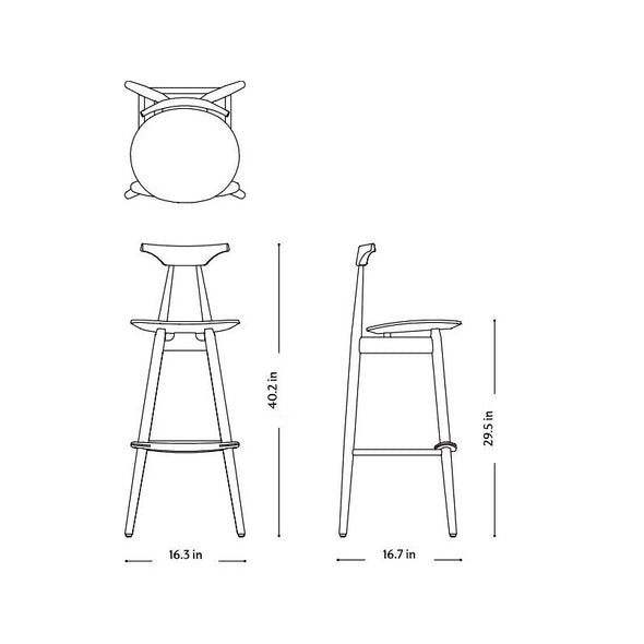Wohlert Bar Stool